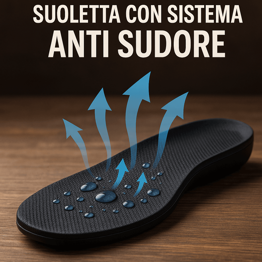 Sistema anti-sudore traspirante